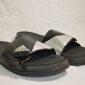 Adidas Women's Size 8 Black Comfort Slides